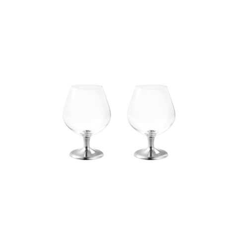 (7/13출고)[정상가 252,000원]  퓨터 브랜디 글라스 440ml 2P 세트