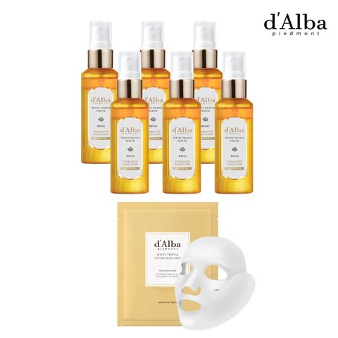 [dAlba] 로얄 화이트트러플 세럼6통+리프팅 마스크팩