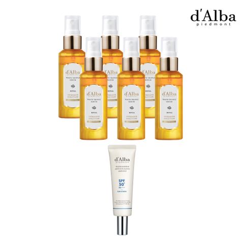 [dAlba] 로얄 화이트트러플 세럼6통+선에이징앰플