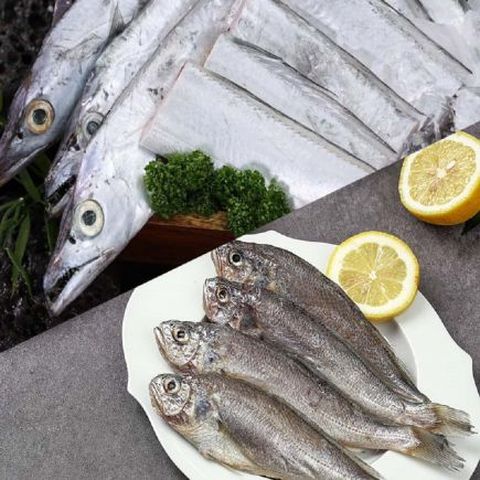 [해담]제주 갈치 160g * 15팩 (45토막) + 굴비 700g * 1팩 (10마리)