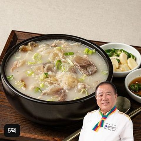 한식명장 박대용의 정말 한우도가니탕 500gX5팩