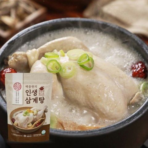 더본 코리아 백종원의 인생 삼계탕1.2kgx8팩, 총 9.6kg