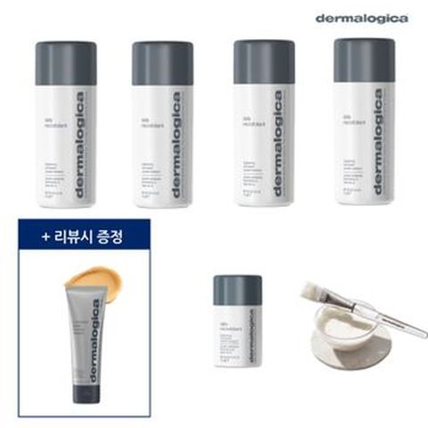 (이수정 패키지)마이크로폴리언트 대용량 4통+중용량 1통+볼붓세트+(상품평시)멀티비타민 파워마스크 1개