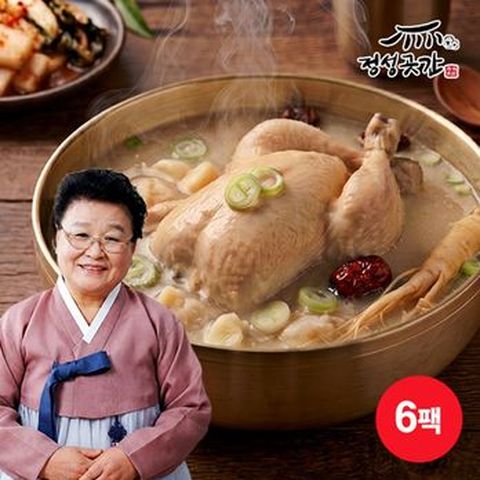 정성곳간 삼계탕 1.2kgX6팩