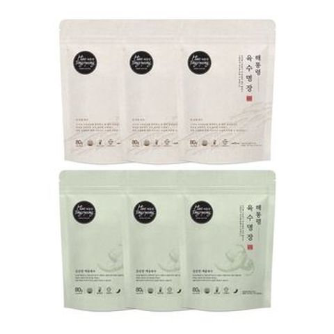 더 간편한 육수명장 총 120알(더진한육수 80gX3팩+은은한 매운육수 80gX3팩)