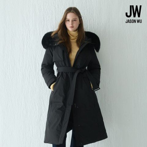 제이슨우 26Pre-winter Noelle 풀스킨 FoxFur 트렌치 롱 구스 다운 (4 COLORS)