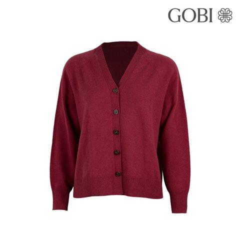 [온라인전용] 고비(GOBI) 캐시미어 100 수우리 홀가먼트 가디건