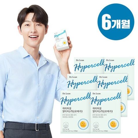 닥터린 하이퍼셀 알티지 오메가3 6박스(30캡슐x6박스 총 6개월분)