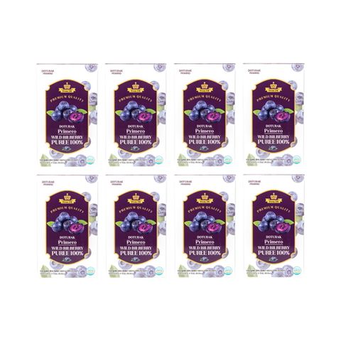 ◎[8박스]도투락 프리메로 야생 빌베리 퓨레 100 (10ml x 10포 x 8박스)