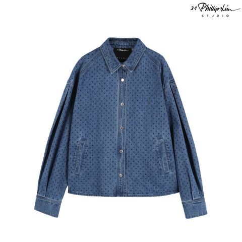 25SS 크리스탈 데님 자켓