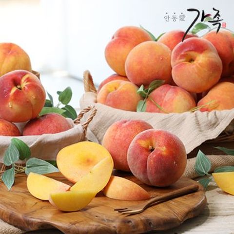 햇 가족 의성眞 황도복숭아(말랑이) 4kg