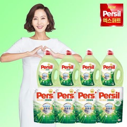 퍼실 엑스퍼트 그린파워 맥스(2.5LX4통+1.8LX4팩)