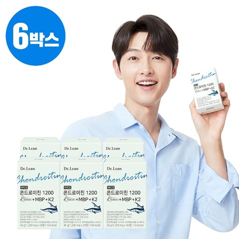 [50％세일] 닥터린 콘드로이친 1200 콘레이티+MBP +k2 6박스 (6개월분)