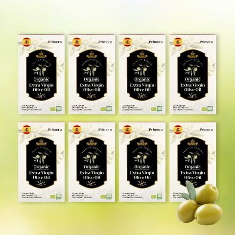 ♡[8박스]프리메로 유기농 엑스트라버진 올리브오일 스페인 (8gX14포X8박스)