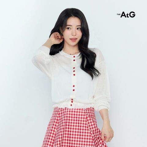[최초가79,900원] 26S/S 올데이코어 시어 페플럼 가디건 3종