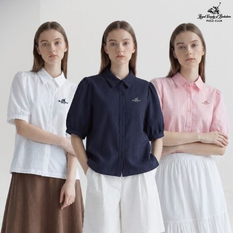 ■O RCB POLO CLUB 26SS 여성 시어서커 블라우스 3종 (R610W)