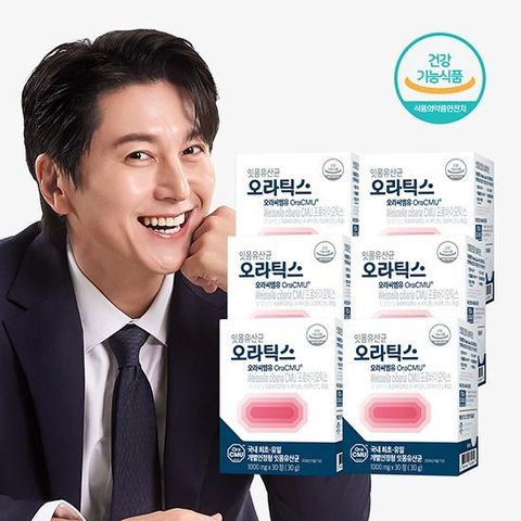 [6개월] 잇몸유산균 오라틱스 6개월(1000mgX30정X6입)