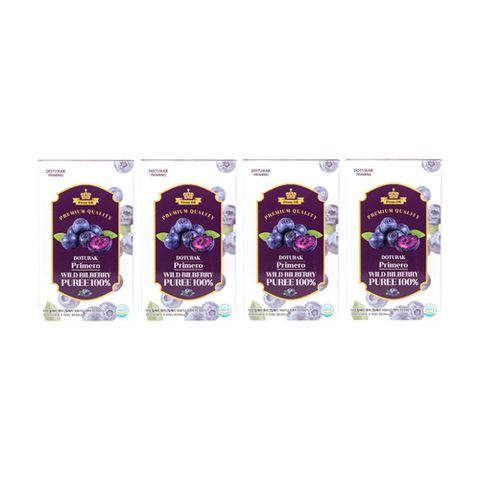 ☆[4박스] 프리메로 야생 빌베리 퓨레 100 (10ml x 10포 x 4박스)