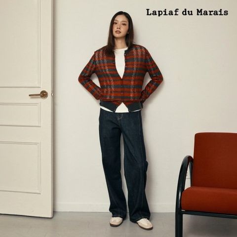 라삐아프 26FW 커브드 벌룬핏 데님 팬츠 1종