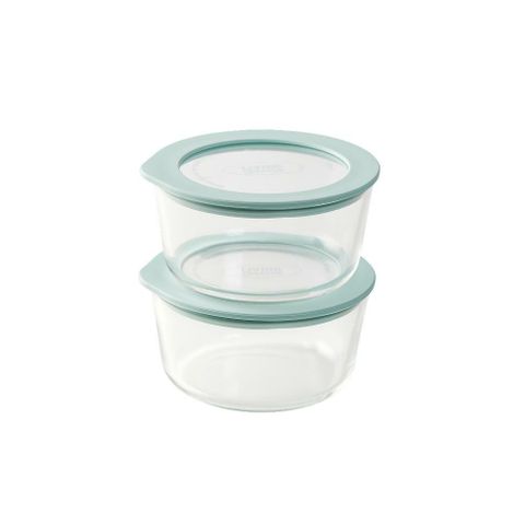[카드 5%할인]한눈에 보이는 유리용기 동그락 PLUS 472ml 2개입