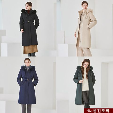 [선진모피] 사가폭스 밍크카라 코트 (역시즌특가)