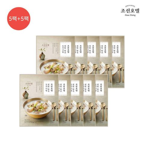 조선호텔 진한 한우도가니탕 5+5팩 (총 10kg / 30인분)