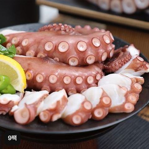 (방송중 2팩더)국내산 신토불이 손질문어 9팩