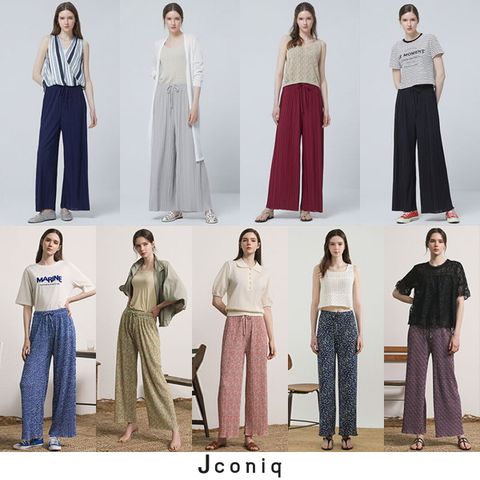 [9종] SUMMER 플라워 플리츠 팬츠 5종 + 플리츠 밴딩팬츠 4종  