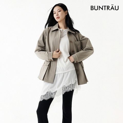 분트로이 26FW 웨더실드 드로우스트링 야상재킷