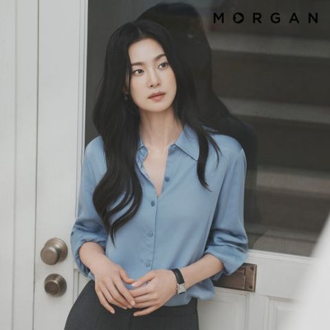 모르간 26FW 베이직 모달100 셔츠