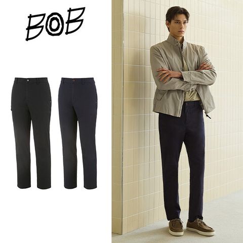 BOB 남성 코튼 블랜디드 팬츠 2종