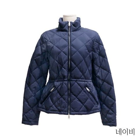 버버리 하이넥 퀼팅 재킷
