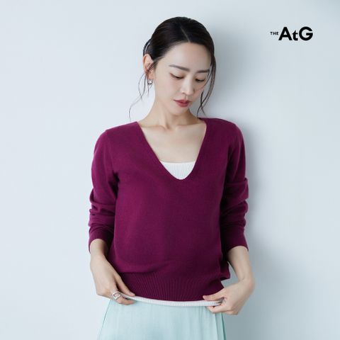 [미리주문10%] 26FW 워셔블 울혼방 딥 브이넥 니트 3종