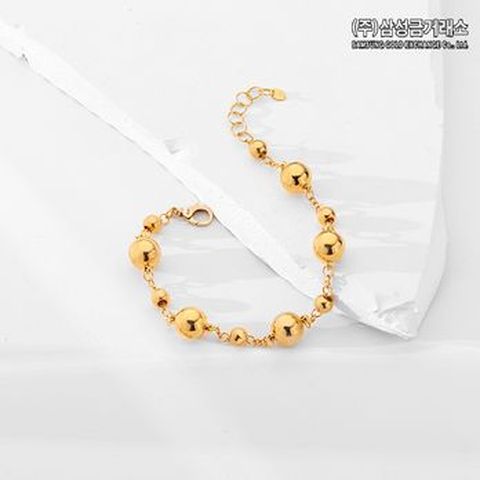 (주)삼성금거래소 24K 순금 빅볼 팔찌 6.1g