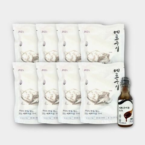 메로구이 목살스테이크 120g x 8팩 + 메로구이 소스 1병