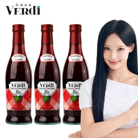 [그레인온]카사베르디 유기농 레드와인 비니거(500ml x 3병)