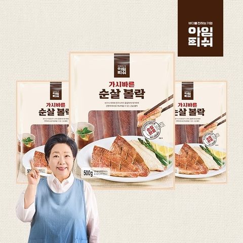 [선택2] 아임피쉬 가시바른 순살 볼락 5팩(총 500g) X 3세트(필렛당 100g), 총 1.5kg(총 15필렛)