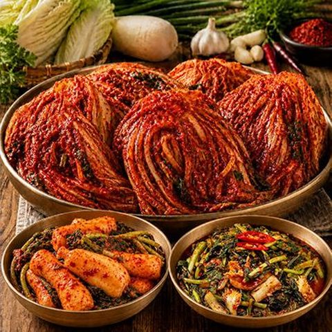 안동명가 포기김치8k+총각김치2k+열무얼갈이김치1k(총3종, 11kg)
