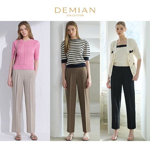 [데미안(DEMIAN)] 뉴 헤리티지 올데이 배럴핏 팬츠 3종