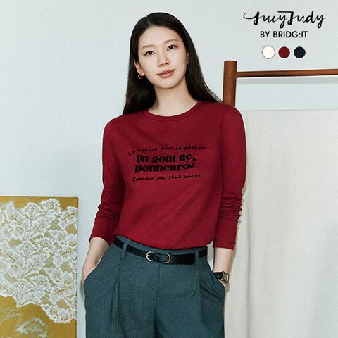 [바이브리짓X쥬시쥬디] 26FW 아트웍 티블라우스 3종
