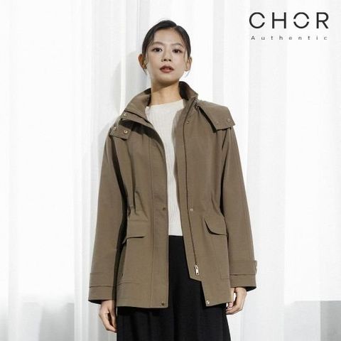 코어 어센틱 26FW 후드 야상 재킷