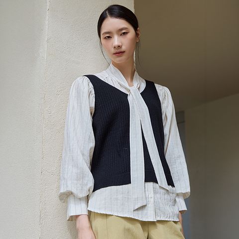 26F/W 어텀 크로셰 니트 뷔스티에 3종