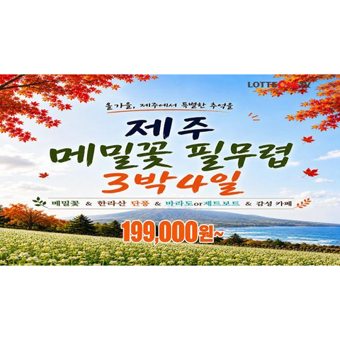 JS라이프투게더 제주도 4일 패키지