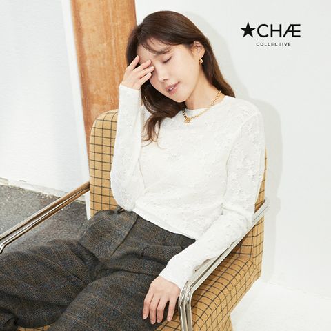 [최초가89,900원] 25FW 메리노울 메탈 레이스 니트