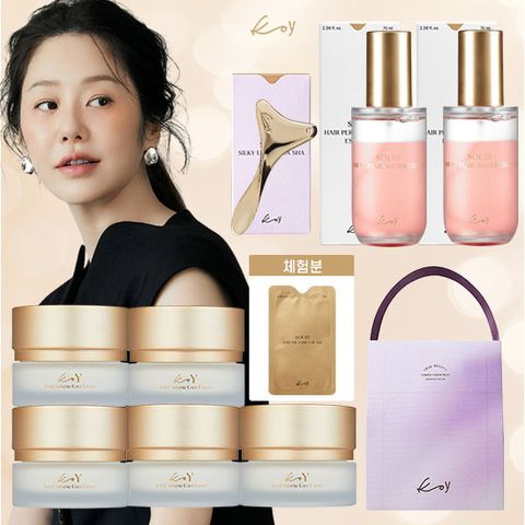 [최초공개패키지] 단백질 고밀도 크림[대용량5+헤어퍼퓸에센스2+마사저+샤쉐1+선물박스1]