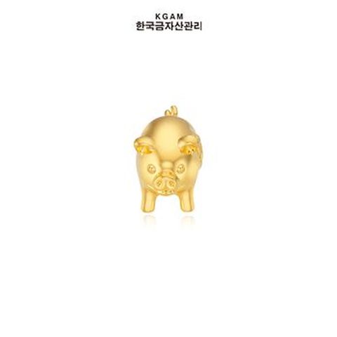 [한국금자산관리] KGAM 24K 순금 99.99%복돼지오브제