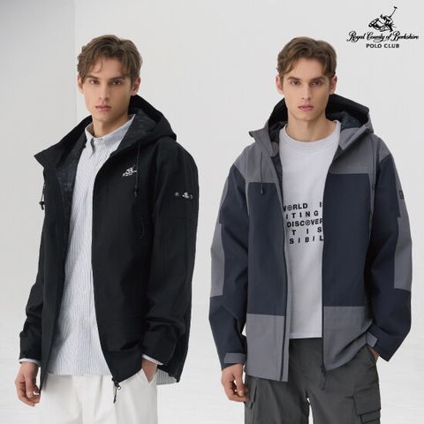 ■O RCB POLO CLUB 26SS 남성 3레이어 윈드 배색 자켓 (R601M)