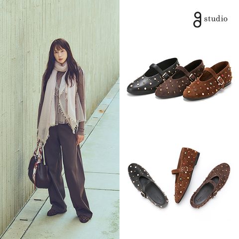 26FW 램스킨 핸드메이드 쥬얼 메리제인