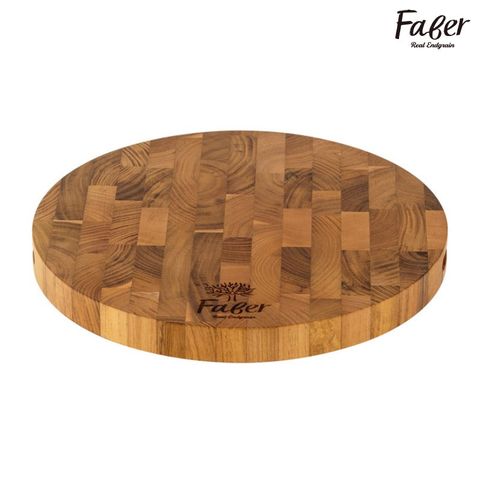 FABER 엔드그레인 도마 원형