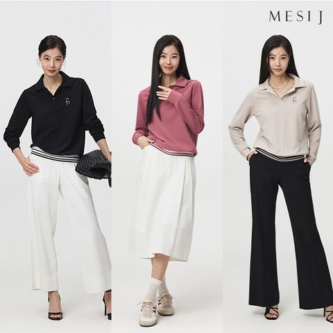 메시제이 카라티 블라우스 3종